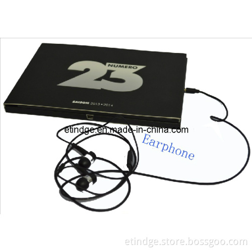 LCD Vieo Brochure/LCD Video Card with Earphone